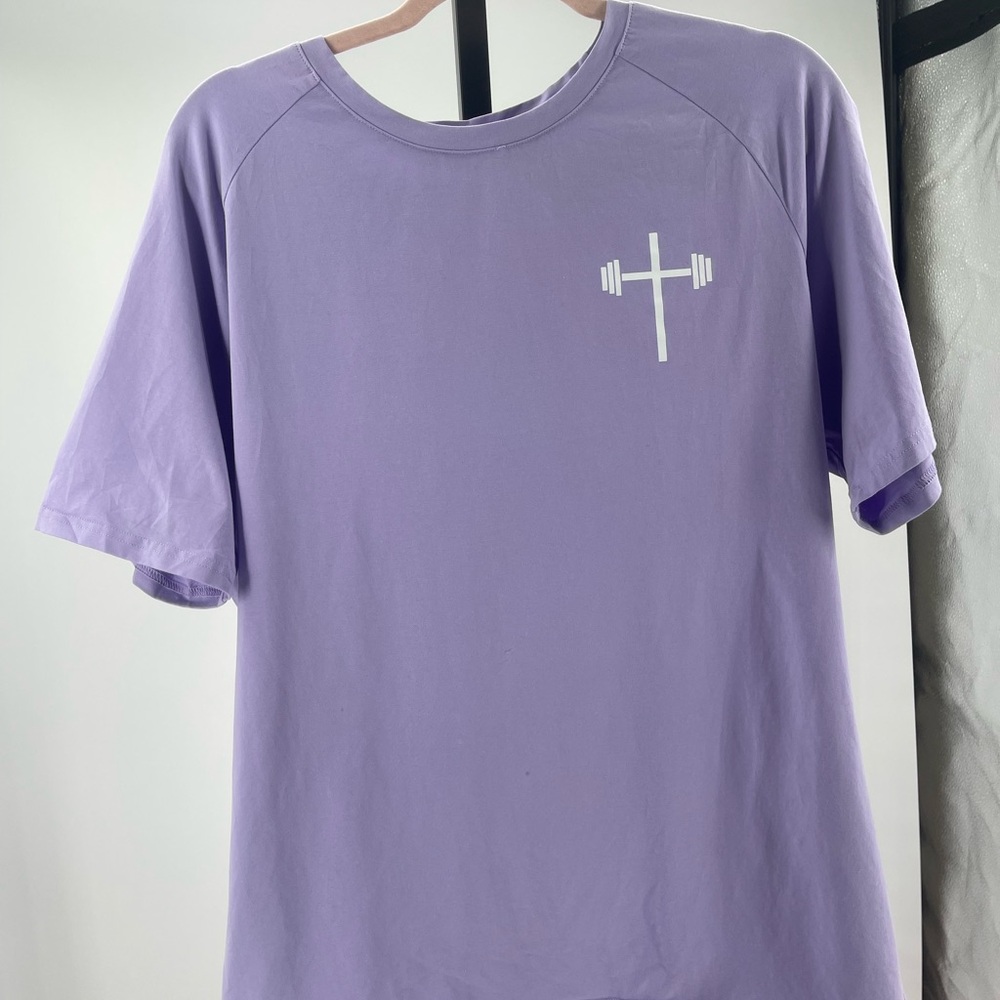 Purple Holstrength Men's Athletic Shirt